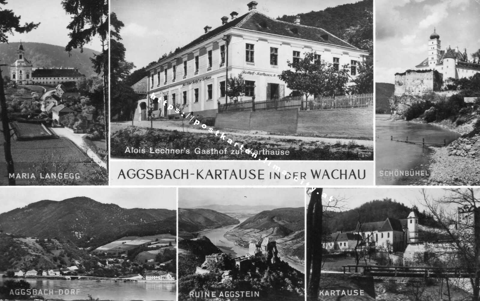 Aggsbach Kartause in der Wachau 1969